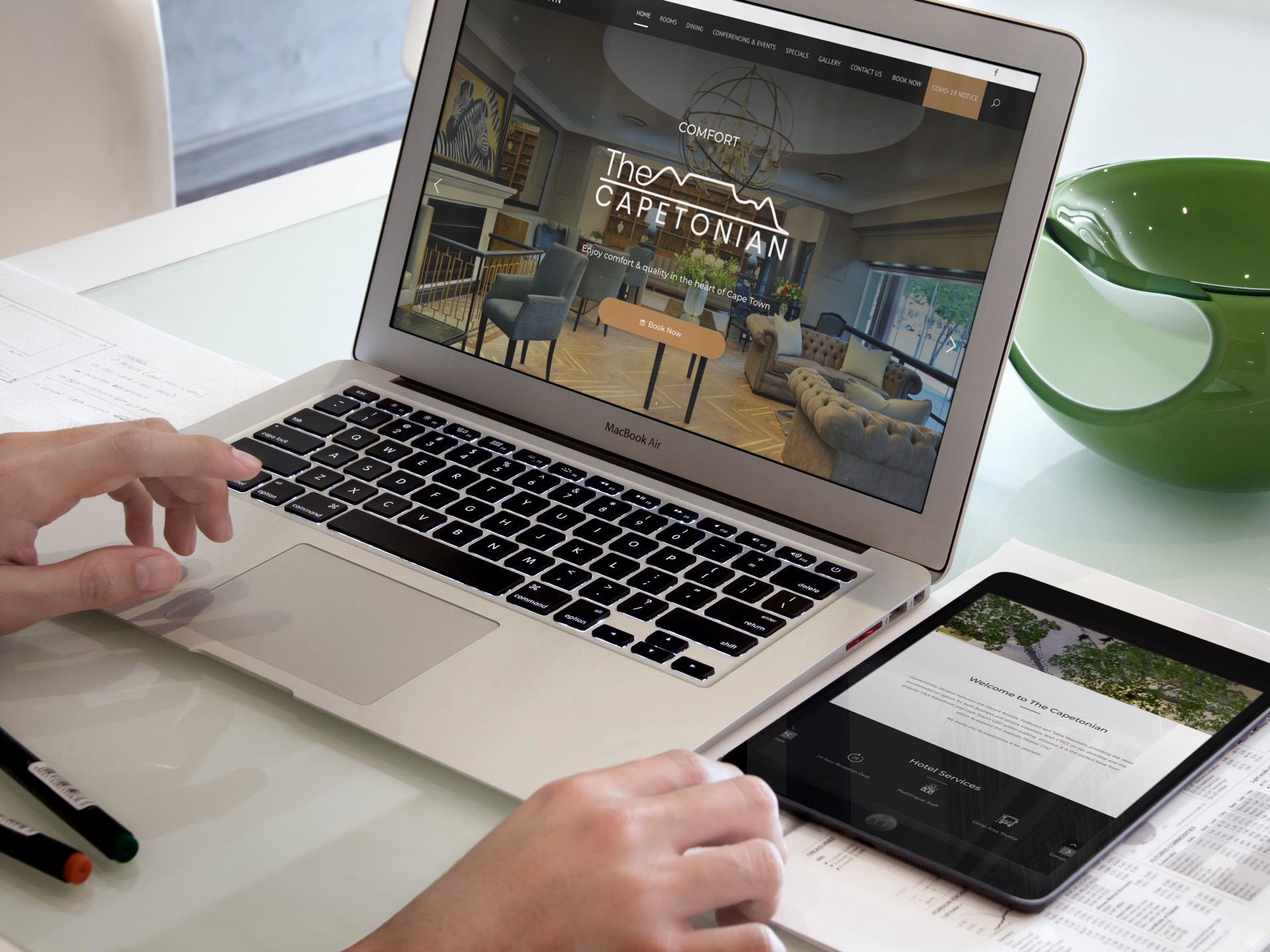 Capetonian Website (Laptop | Tablet) | KEMOSO
