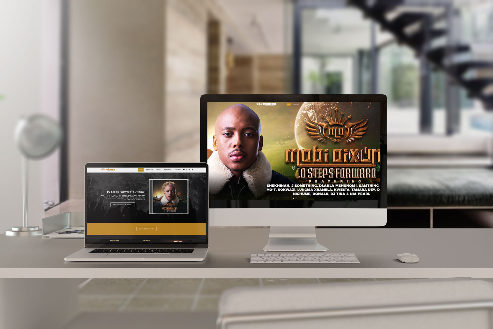 Mobi Dixon Website (Desktop & Laptop) | KEMOSO