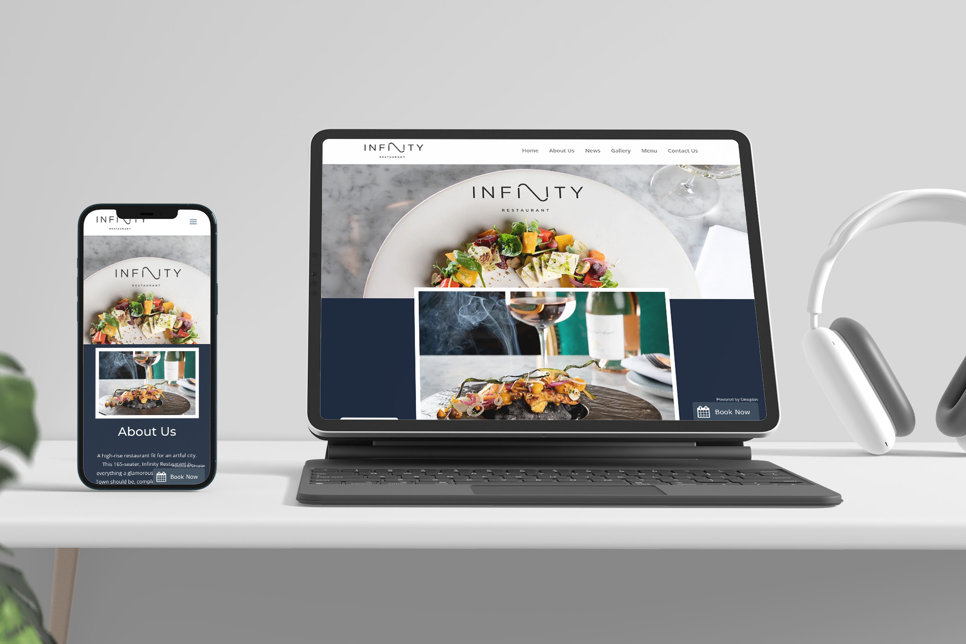 Responsive Devices | Infinity Restaurant